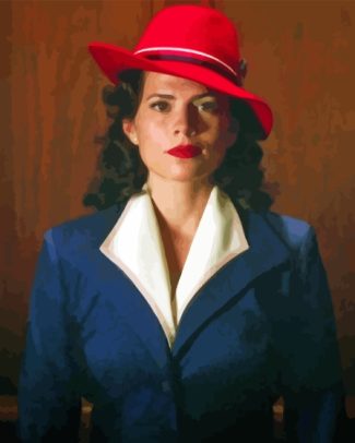 Marvel Agent Peggy Carter Diamond Painting