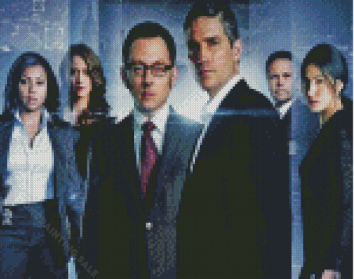 Person Of Interest Characters Diamond Painting