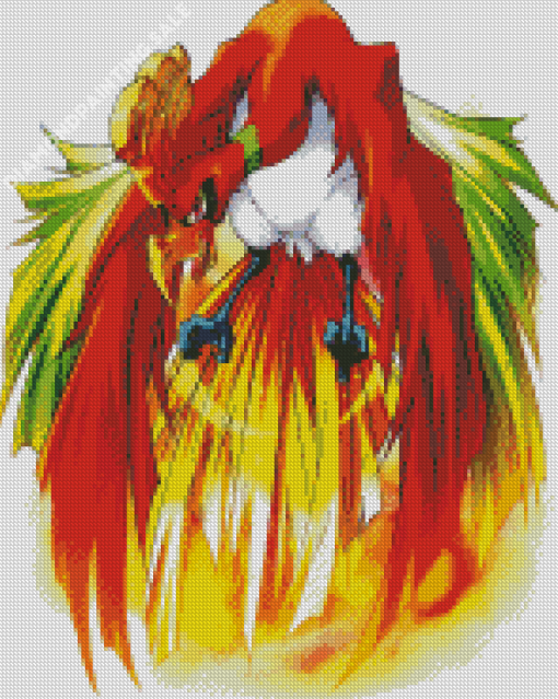 Pokemon Species Ho Oh Diamond Painting