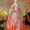 Portrait Of Mary Countess Howe Thomas Gainsborough Diamond Painting