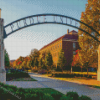 Purdue University Gate Diamond Painting