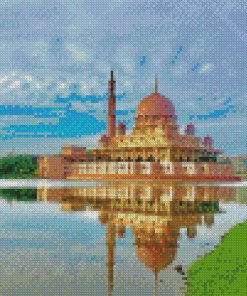 Putra Mosque Diamond Painting