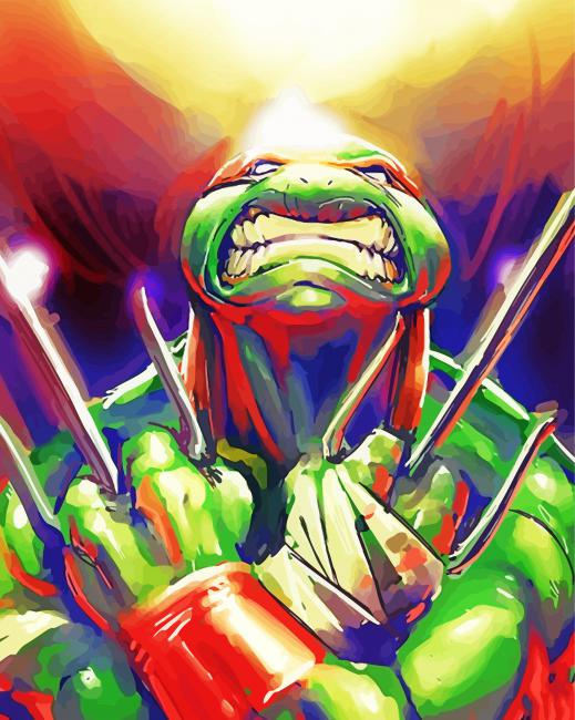 Raphael Teenage Mutant Ninja Turtles Character Art Diamond Painting