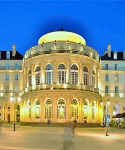 Rennes France Opera House Diamond Painting