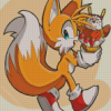 Tails The Hedgehog And Ice Cream Diamond Painting