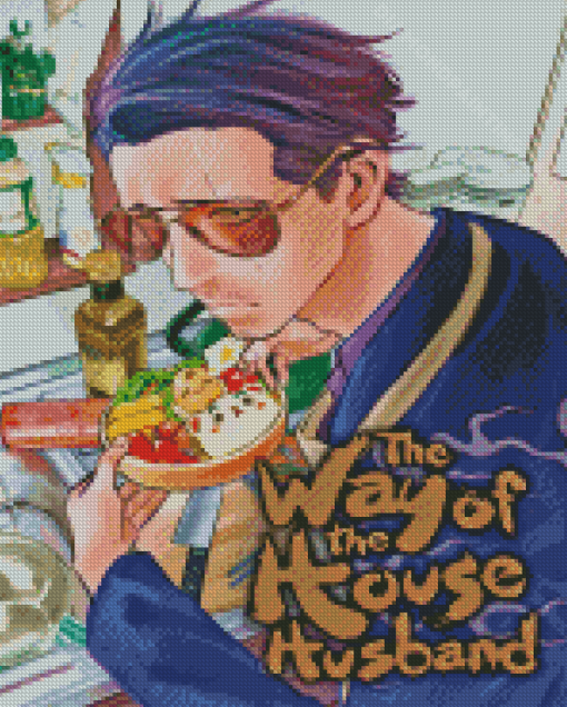 The Way Of The Househusband Vol 4 Poster Diamond Painting