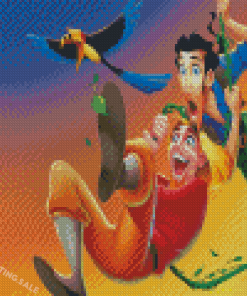 Tulio And Miguel Characters Diamond Painting