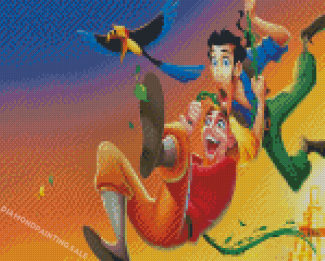Tulio And Miguel Characters Diamond Painting