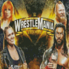 WWE Wrestlemania Diamond Painting