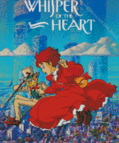 Whispers Of The Heart Japanese Animated Film Diamond Painitng