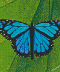 Aesthetic Blue Buttefly Diamond Painting