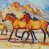 Aesthetic Kiger Mustang Diamond Painting