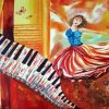 Aesthetic Piano Dancer Diamond Painitng