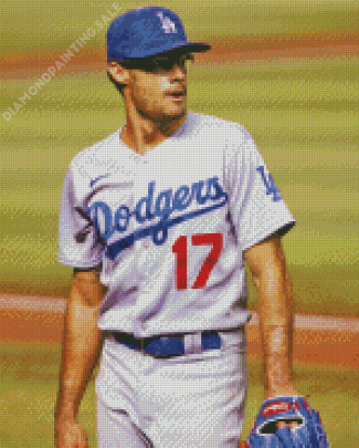 Aesthetic Dodgers Baseball Diamond Painting