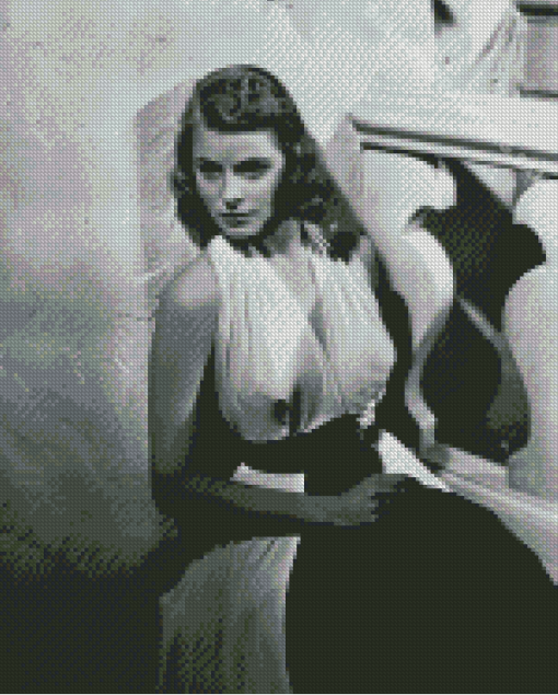 Classy Ingrid Bergman Diamond Painting