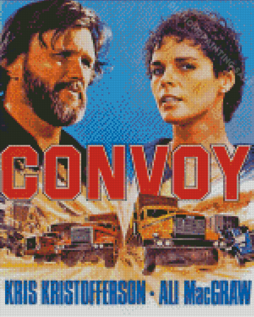 Convoy Poster Paint by number