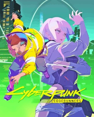 Cyberpunk Edgerunners Anime Poster Diamond Painting