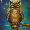 Fantastic Steampunk Owl Diamond Painting