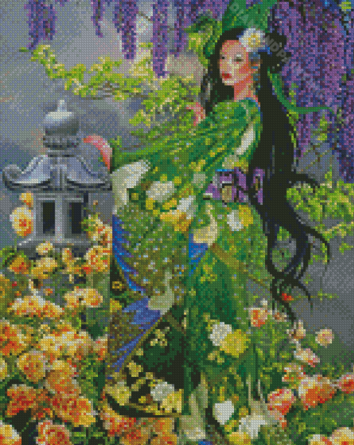 Japanese Lady Nene Thomas Diamond Painting