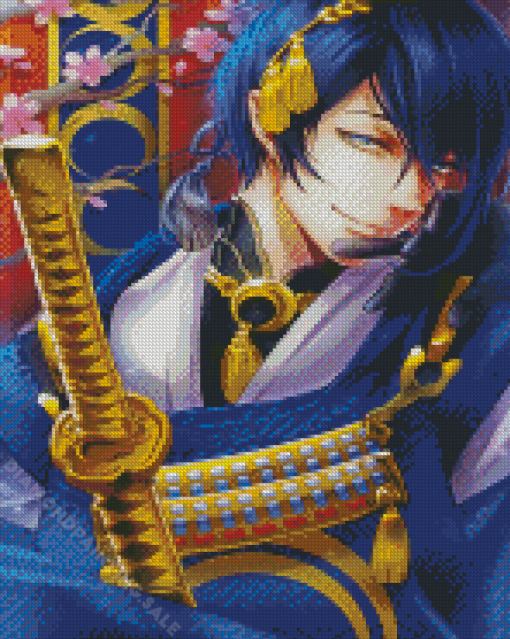 Mikazuki Munechika Art Diamond Painting