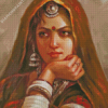 Rajasthan Girl Diamond Painting