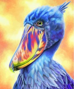 Shoebill Bird Art Diamond Painting
