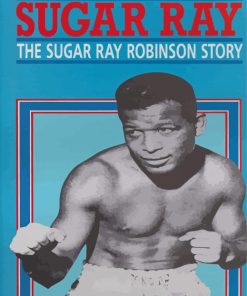 Sugar Ray Robinson Professional Boxer Poster Diamond Painting