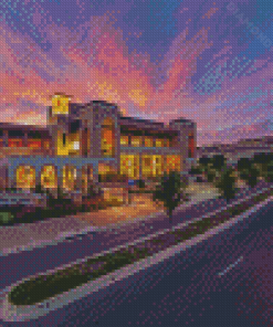 Texas State University At Sunset Diamond Painting