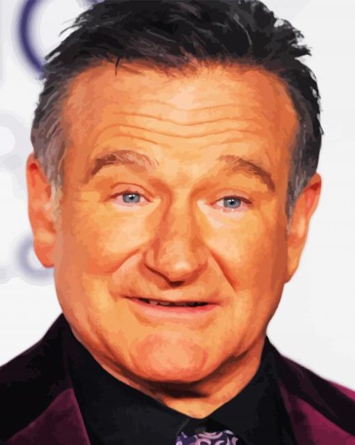The Actor Robin Williams Diamond Painting