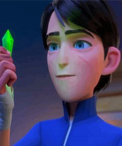 Trollhunters Rise Of The Titans Jake Jr Diamond Painting