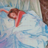 Woman Sleeping Diamond Painting