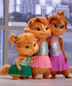 Alvin And The Chipmunks Characters 5D Diamond Painting