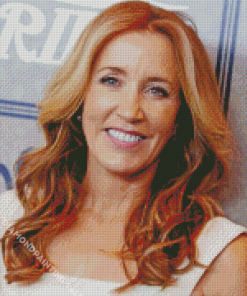 American Felicity Huffman Smiling For Diamond Painting