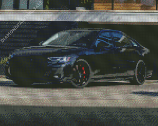Black Audi S8 5D Diamond Painting