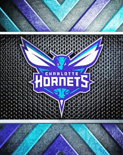 Charlotte Hornets Logo Diamond Painting