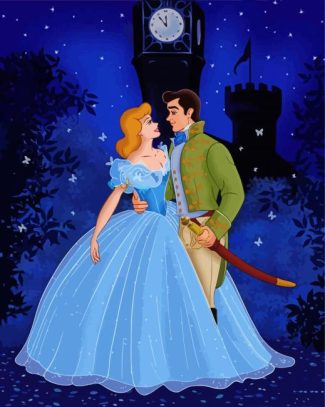 Cinderella And The Prince Art Diamond Painting