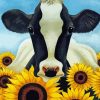Cow Sunflower 5D Diamond Painting