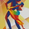 Cubism Flamenco Dancers Diamond Painting