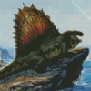 Dimetrodon By The Sea Diamond Painting