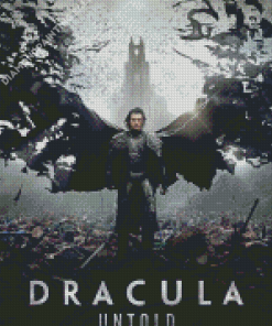Dracula Untold Film Poster 5D Diamond Painting