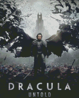 Dracula Untold Film Poster 5D Diamond Painting