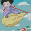 Flying Nimbus Kintoun Goku Diamond Painting