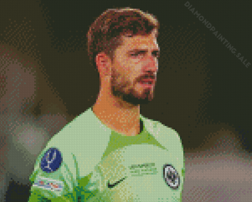 Goalkeeper Of Eintracht Frankfurt Team Diamond painting