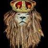 King Lion With Dreadlocks Diamond Painting