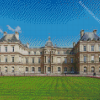 Luxemburg Gardens Palace 5D Diamond Painting