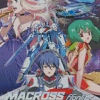 Macross Frontier Poster Diamond Painting