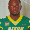 Ndsu Bison Player Diamond Painting