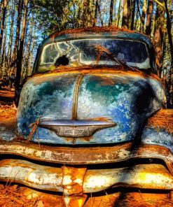 Old Ford Truck Diamond Painting