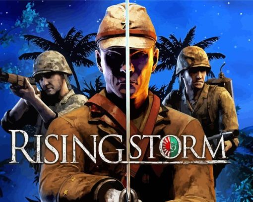 Rising Storm Video Game Diamond Painting