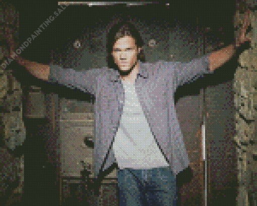 Sam Winchester From Supernatural For Diamond Painting